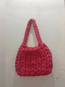 Chunky Knit Hand Bag