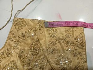 Golden Embellished Blouse