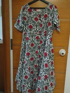 Elegant Printed Dress