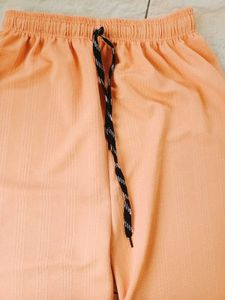 Fluorescent orange pants