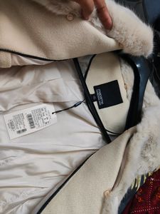Madame Off White Overcoat