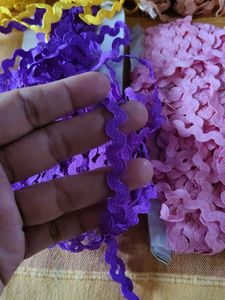 rikrak lace  all nearly more than 4 MTRS.