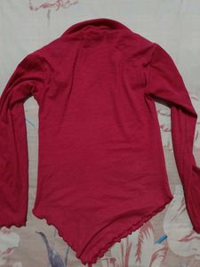 Crimson Long Sleeve Top