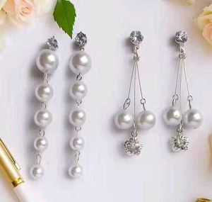 pack of 2 Pearl Drop Earrings