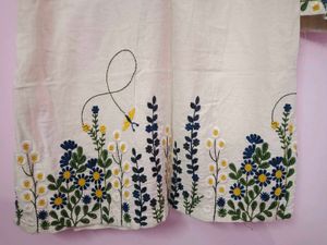 Embroidered co ord set with Floral Design