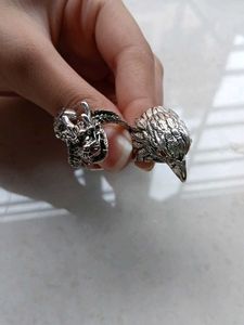 Unique Dragon &amp; Bird Rings