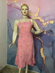 Pink One Piece Dress