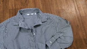 Uniqlo Striped Shirt Dress