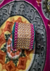 Embroidered Border Lace
