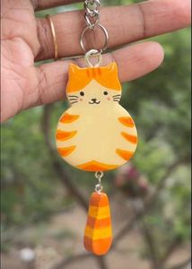 Cute Cat Keychain