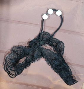 Black Lace  thong panty
