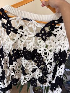 Crochet Flower Pattern Top