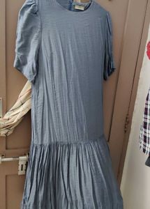 Light Blue Midi Dress
