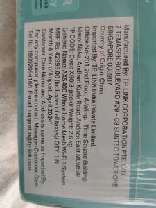 TP-Link Deco AX5400 Whole Home Mesh WiF