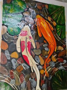 Koi Fish Painting
