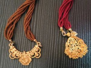2 Necklace for festive occassions .