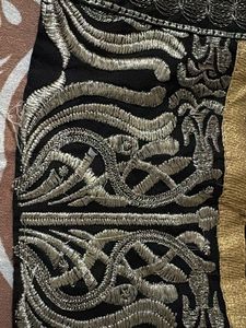 BLACK FESTIVE KURTI