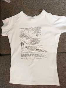2 t shirt -Charlie Chaplin Quote