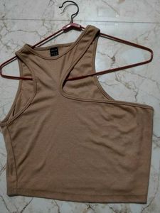 Ribbed Racerback Tank Top