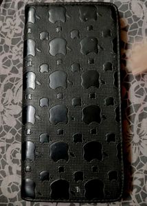 Stylish Black Embossed Wallet