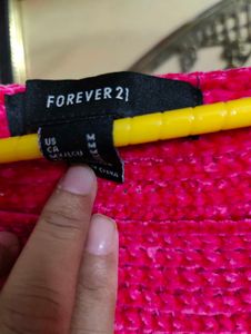 Red Knit Sweater Forever 21