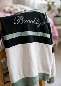 Brooklyn Striped Hoodie