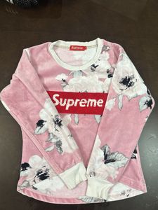 Supreme Floral Velvet top