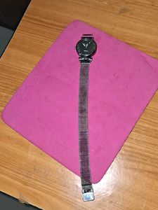 TOMI Silver-Tone Mesh Watch