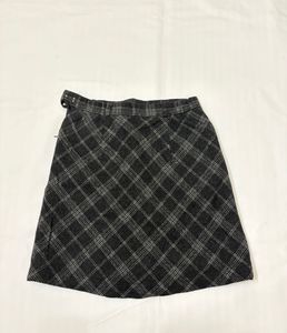 Plaid Mini Skirt
