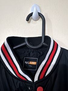 Slant Black Unisex Kids Jacket 4-5 yes