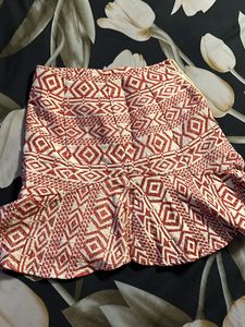 Koovs Abstract Skirt