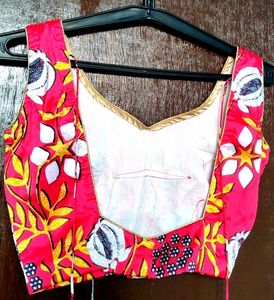 Floral Pink Blouse