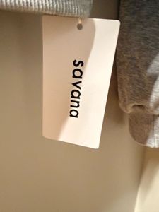 SAVANA Gray Cropped Sweatshirt FREE DELIVERY