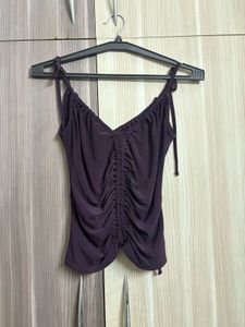 ASOS DESIGN RUCHED TOP