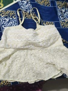 Lace Detail Tank Top Never Used