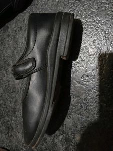 Campus Black shoes (4 To 6 Years)