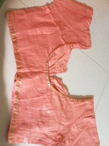 Beautiful Peach Ethnic Blouse