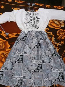 Patterned Casual Dress
