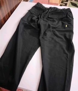 Classic Black Wide-Leg Trousers
