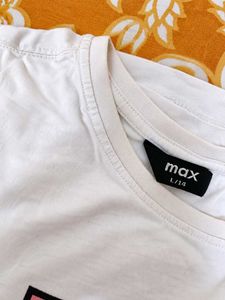 Max White Graphic T-Shirt