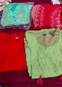 Vibrant Ethnic Kurta Set Bundle 700rs combo