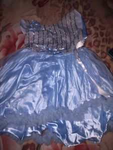 Sparkly Blue Party Gown