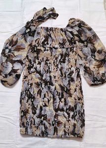 Chiffon Bodycon Dress