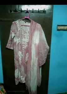 Pretty Pink Floral Kurta