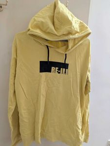 RE -IM Yellow Hoodie