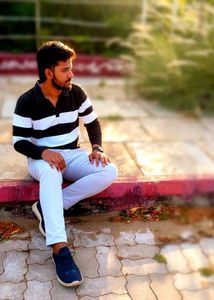 Men's Striped Polo T-Shirt