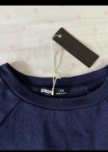 Bonkers corner Navy Blue Basic T-Shirt