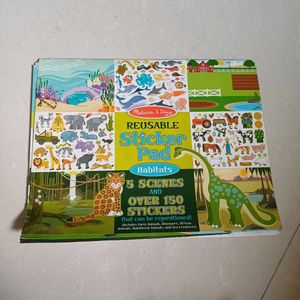 Melissa & Doug Reusable Sticker Pad