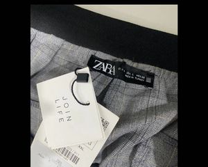 Zara Check Fit Trousers