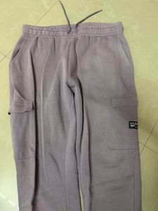 Xl Casual Lavender Cargo Sweatpants